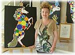 Atelier d'artiste à Montcuq en Quercy Blanc