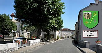Saint-Daunès dans le canton de Montcuq en Quercy Blanc