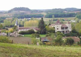 Saint-Laurent-Lolmie, canton de Montcuq en Quercy Blanc